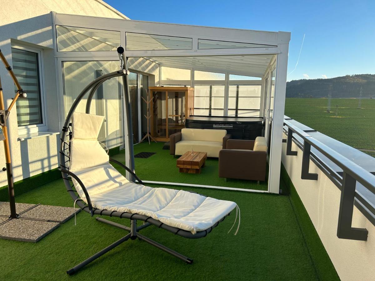 Tatra Billetee Apartman S Luxusnym Vyhladom Na Vysoketatry A Sukromnym Wellness Попрад Екстер'єр фото
